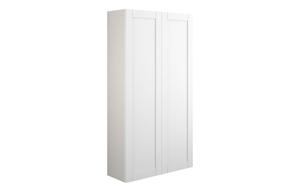 Abbi 600mm Slim 2 Door Storage Unit - Matt White (Grey Cab)